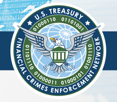The official seal of the Financial Crimes Enforcement Network